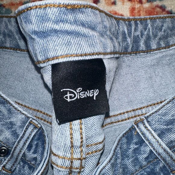 NWT DISNEY PLUS SIZE 22 PLUTO & MICKEY MOUSE DENIM SHORTS - Picture 4 of 6